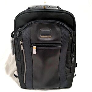Authentic TUMI NWT Black Alpha Bravo Davis backpack.